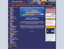 Tablet Screenshot of ile-de-groix.com